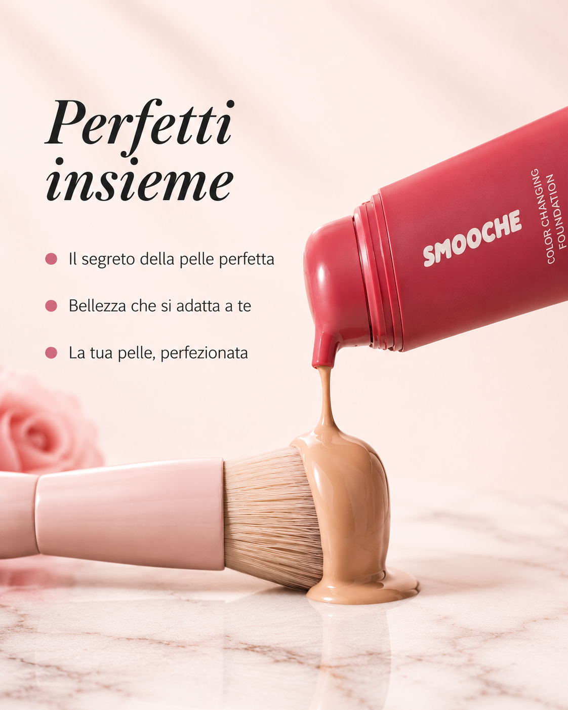 Smooche™-Fondotinta auto-adattivo con SPF15